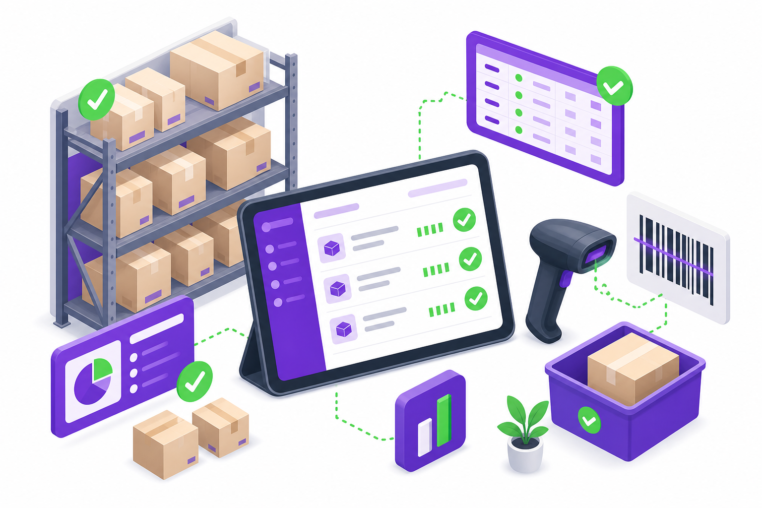 Inventory management illustration